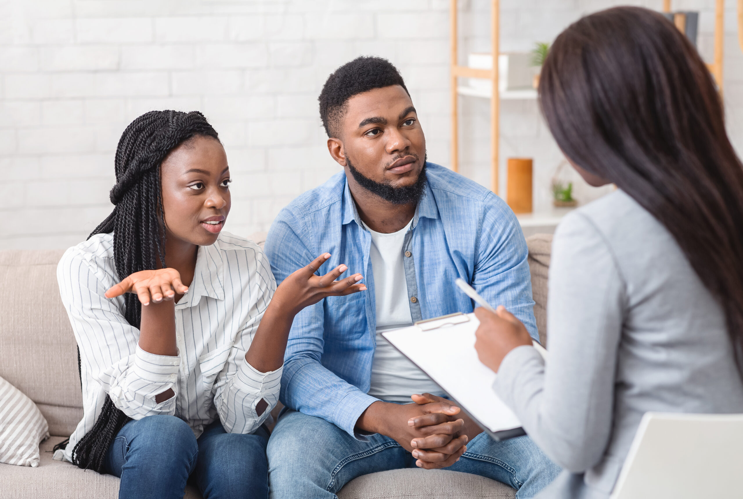 Compassionate counseling session
